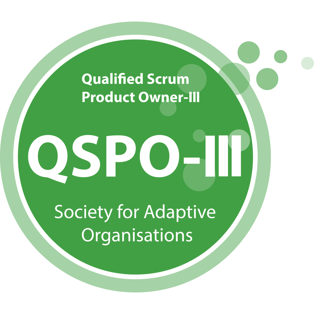 Qualified Scrum Product Owner 3 logo