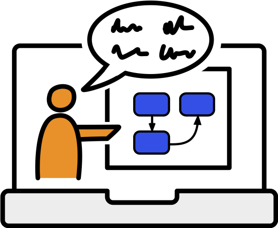 interactive online logo